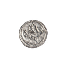 Denarius of Boleslaw III Krzywousty (prince of Poland, ca. 1086–1138), ca. 1125–1138. Obverse: