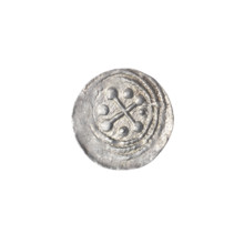 denarius, Boleslaw III Krzywousty (prince of Poland; 1086–1138), allegories, equal-armed cross,