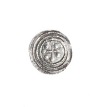 Denarius, Boleslaw III Krzywousty (prince of Poland; 1107–1138). Obverse: in the beaded border, a