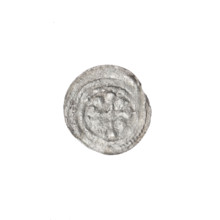 denarius, Boleslaw III Krzywousty (prince of Poland; 1086–1138), allegories, equal-armed cross,