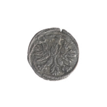 Lithuanian denarius, Sigismund II Augustus (King of Poland; 1544–1572); emblems of the Jagiellons