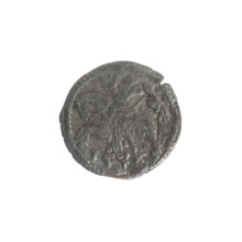 Lithuanian denarius, Sigismund II Augustus (King of Poland; 1544–1572); emblems of the Jagiellon