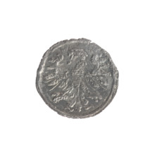 Denarius of Sigismund II Augustus (King of Poland, 1544–1572). Silver coin (denarius) dated 1546.