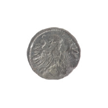 Lithuanian denarius, Sigismund II Augustus (King of Poland; 1544–1572); emblems of the Jagiellon