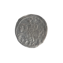 Lithuanian denarius, Sigismund II Augustus (King of Poland; 1544–1572), emblems of the Jagiellons