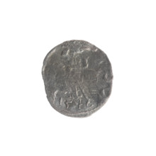 Lithuanian denarius, Sigismund II Augustus (King of Poland; 1544–1572); emblems of the Jagiellons