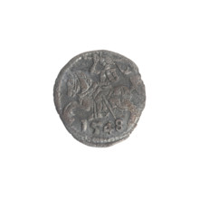 Lithuanian denarius, Sigismund II Augustus (King of Poland; 1544–1572); emblems of the Jagiellon