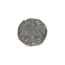 Lithuanian denarius, Sigismund II Augustus (King of Poland; 1544–1572); emblems of the Jagiellon