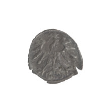 Lithuanian denarius, Sigismund II Augustus (King of Poland; 1544–1572); emblems of the Jagiellons