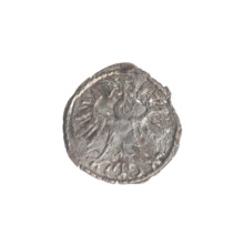 Lithuanian denarius, Sigismund II Augustus (King of Poland; 1544–1572), emblems of the Jagiellons