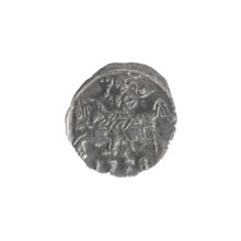 Lithuanian denarius, Sigismund II Augustus (King of Poland; 1544–1572); emblems of the Jagiellon