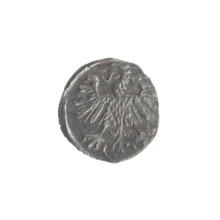Lithuanian denarius, Sigismund II Augustus (King of Poland; 1544–1572); emblems of the Jagiellon