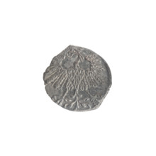 Lithuanian denarius, Sigismund II Augustus (King of Poland; 1544–1572); emblems of the Jagiellon