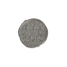 Lithuanian denarius, Sigismund II Augustus (King of Poland; 1544–1572); emblems of the Jagiellon
