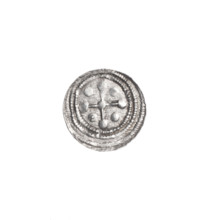 denarius, Boleslaw III Krzywousty (prince of Poland; 1107–1138), allegories, spearhead (issue