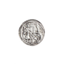 denarius, Boleslaw III Krzywousty (prince of Poland; 1107–1138), allegories, spearhead (issue