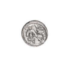 denarius, Boleslaw III Krzywousty (prince of Poland; 1086–1138), allegories, chain mail