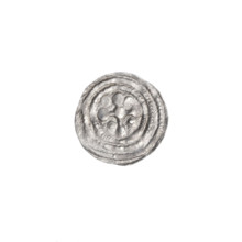 Denarius, Boleslaw III Krzywousty (prince of Poland; 1107–1138). Romanesque style, ca. 1125–1138,
