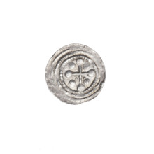 denarius, Boleslaw III Krzywousty (prince of Poland; 1086–1138), allegories, spearhead (issue