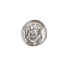 Denarius, Boleslaw III Krzywousty (prince of Poland; 1086–1138). Obverse: in the linear border, a