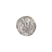 denarius, Boleslaw III Krzywousty (prince of Poland; 1086–1138), allegories, chain mail