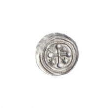 denarius, Boleslaw III Krzywousty (Prince of Poland; 1086–1138), allegories, equal-armed cross,