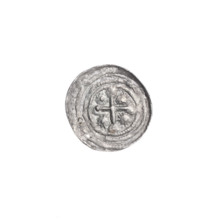 denarius, Boleslaw III Krzywousty (prince of Poland; 1086–1138), allegories, equal-armed cross,