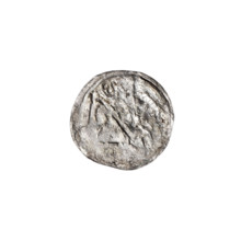 Denarius, Boleslaw III Krzywousty (prince of Poland; 1107–1138 / b. 1086–1138). Obv.: in a linear