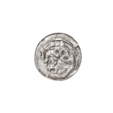 denarius, Boleslaw III Krzywousty (prince of Poland; 1107–1138), allegories, Boleslaw III