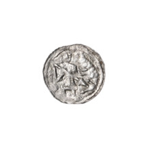 denarius, Boleslaw III Krzywousty (prince of Poland; 1086–1138), allegories, spearhead (issue