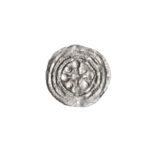 denarius, Boleslaw III Krzywousty (prince of Poland; 1086–1138), allegories, spearhead (issue