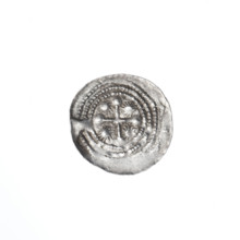 denarius, Boleslaw III Krzywousty (prince of Poland; 1086–1138), allegories, spearhead (issue