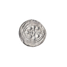 Denarius of Boleslaw III Krzywousty (prince of Poland; reign ca. 1107–1138), ca. 1125–1138.