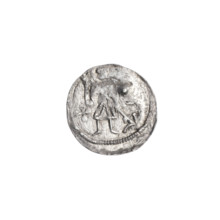 denarius, Boleslaw III Krzywousty (prince of Poland; 1086–1138), Romanesque style, allegorical