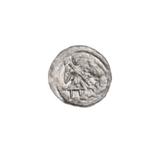 denarius, Boleslaw III Krzywousty (prince of Poland; 1086–1138), allegories, equal-armed cross,