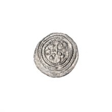 denarius, Boleslaw III Krzywousty (prince of Poland; 1086–1138), allegories, equal-armed cross,