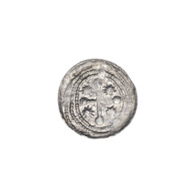 denarius, Boleslaw III Krzywousty (prince of Poland; 1107–1138), allegories, spearhead (issue