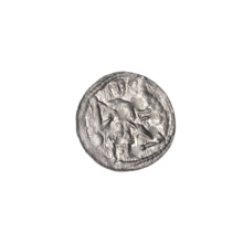 denarius, Boleslaw III Krzywousty (prince of Poland; 1107–1138), allegories, spearhead (issue