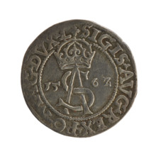 Lithuanian troika; Sigismund II Augustus (king of Poland, 1544–1572); emblems of the Jagiellon