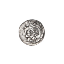 denarius, Boleslaw III Krzywousty (Prince of Poland; 1107–1138), allegories, Boleslaw III
