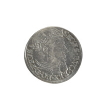 Obv.: Crowned male bust in profile turned right, in the rim a divided inscription at the top: SIGIS