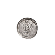 denarius, Boleslaw III Krzywousty (prince of Poland; 1107–1138), allegories, spearhead (issue