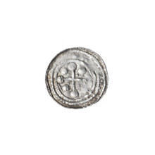 denarius, Boleslaw III Krzywousty (prince of Poland; 1107–1138), allegories, Boleslaw III