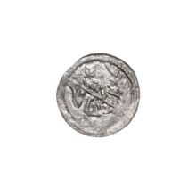 denarius, Boleslaw III Krzywousty (prince of Poland; 1107–1138), allegories, Boleslaw III