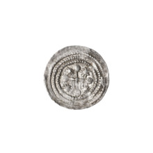 denarius, Boleslaw III Krzywousty (prince of Poland; 1086–1138), allegories, spearhead (issue