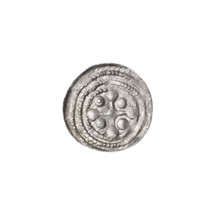 Denarius, Boleslaw III Krzywousty (prince of Poland; 1086–1138), Romanesque, ca. 1125–1138, Kraków,