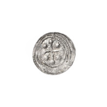 denarius, Boleslaw III Krzywousty (prince of Poland; 1086–1138), allegories, equal-armed cross,