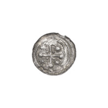 Denarius, Boleslaw III Krzywousty (prince of Poland; 1086–1138). Romanesque coin, ca. 1125–1138,