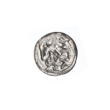 denarius, Boleslaw III Krzywousty (prince of Poland; 1086–1138), allegories, spearhead (issue