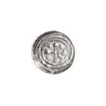 denarius, Boleslaw III Krzywousty (prince of Poland; 1086–1138; reign 1107–1138), allegories,